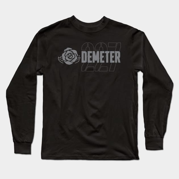 Demeter 227 Long Sleeve T-Shirt by MindsparkCreative